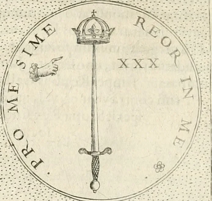 An illustration from Symbola diuina & humana pontificum, imperatorum, regum, 1652, leaf 111