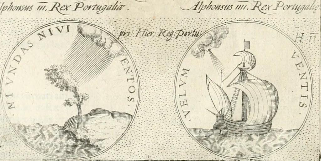 An illustration from Symbola diuina & humana pontificum, imperatorum, regum, 1652, leaf 111