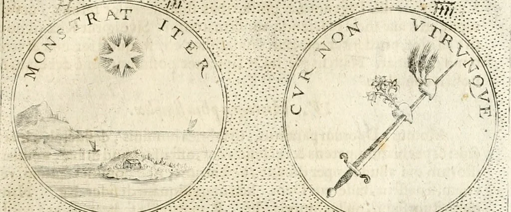 An illustration from Symbola diuina & humana pontificum, imperatorum, regum, 1652, leaf 114