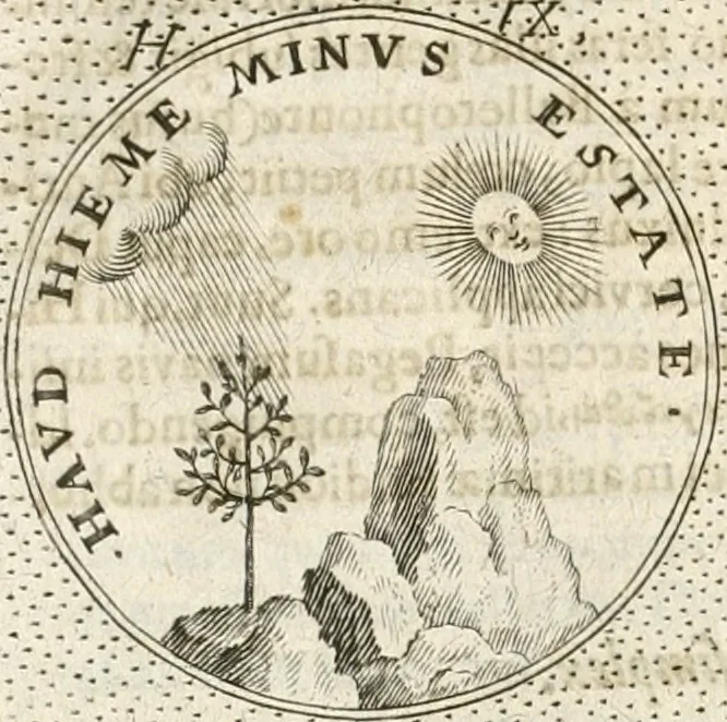 An illustration from Symbola diuina & humana pontificum, imperatorum, regum, 1652, leaf 117