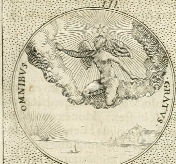 An illustration from Symbola diuina & humana pontificum, imperatorum, regum, 1652, leaf 122