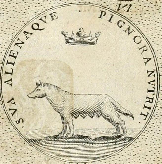 An illustration from Symbola diuina & humana pontificum, imperatorum, regum, 1652, leaf 125