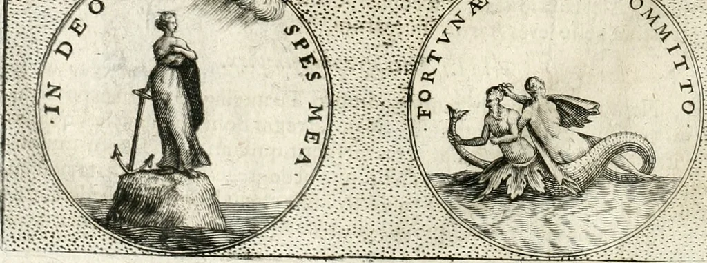 An illustration from Symbola diuina & humana pontificum, imperatorum, regum, 1652, leaf 127