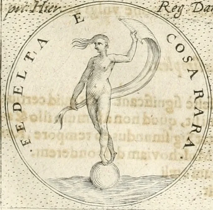 An illustration from Symbola diuina & humana pontificum, imperatorum, regum, 1652, leaf 130