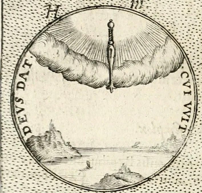 An illustration from Symbola diuina & humana pontificum, imperatorum, regum, 1652, leaf 133