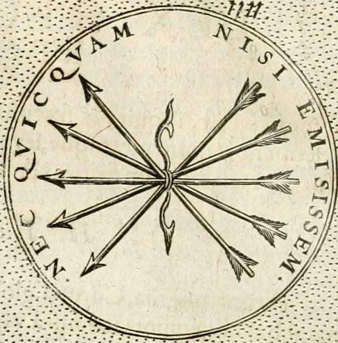 An illustration from Symbola diuina & humana pontificum, imperatorum, regum, 1652, leaf 133