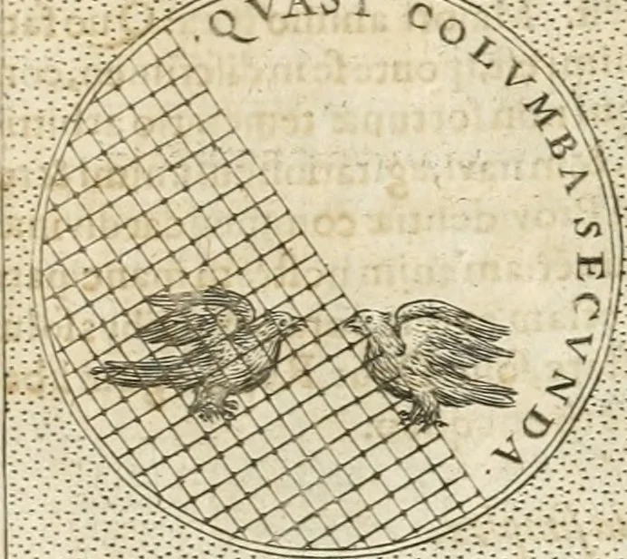 An illustration from Symbola diuina & humana pontificum, imperatorum, regum, 1652, leaf 136