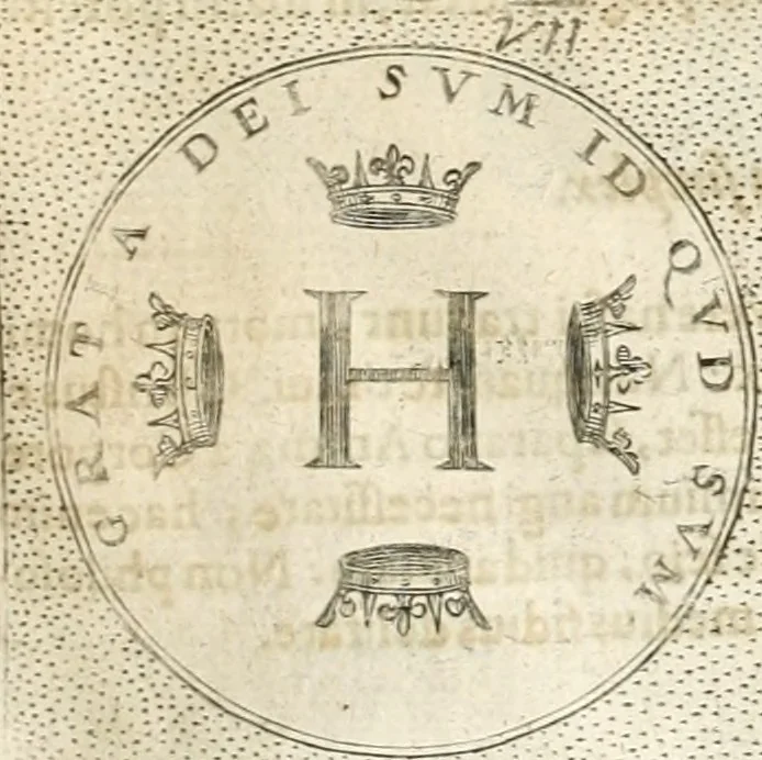 An illustration from Symbola diuina & humana pontificum, imperatorum, regum, 1652, leaf 136
