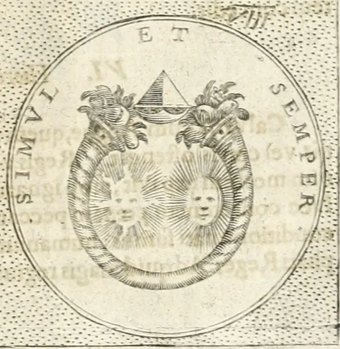 An illustration from Symbola diuina & humana pontificum, imperatorum, regum, 1652, leaf 136