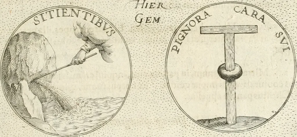 An illustration from Symbola diuina & humana pontificum, imperatorum, regum, 1652, leaf 14
