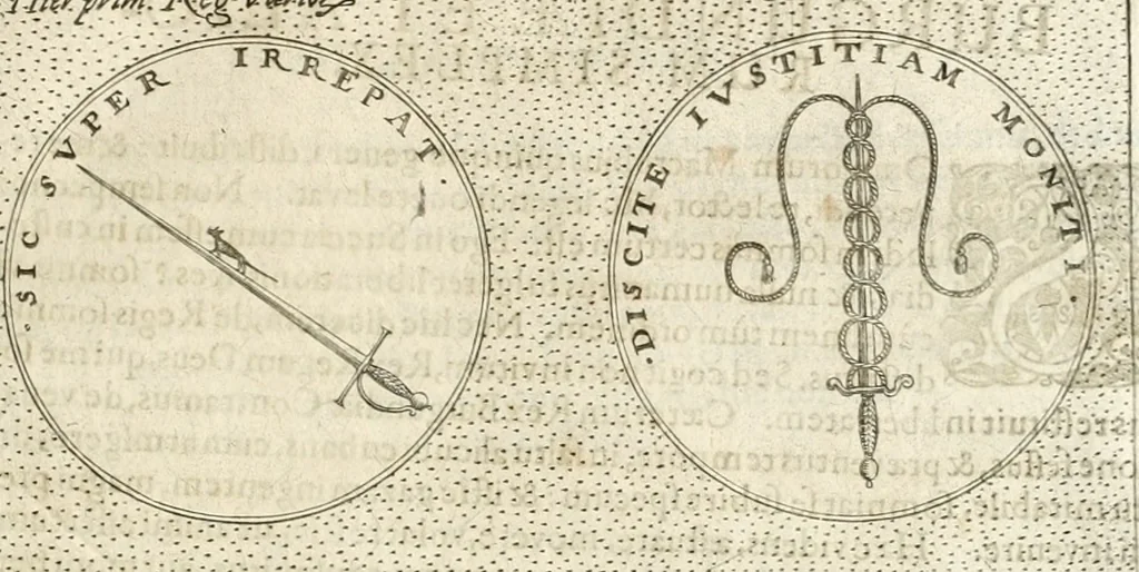 An illustration from Symbola diuina & humana pontificum, imperatorum, regum, 1652, leaf 142