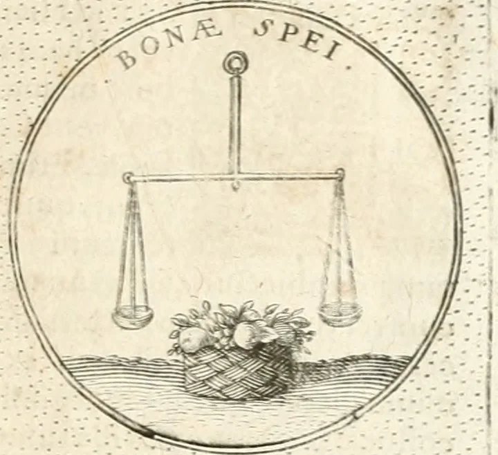An illustration from Symbola diuina & humana pontificum, imperatorum, regum, 1652, leaf 156