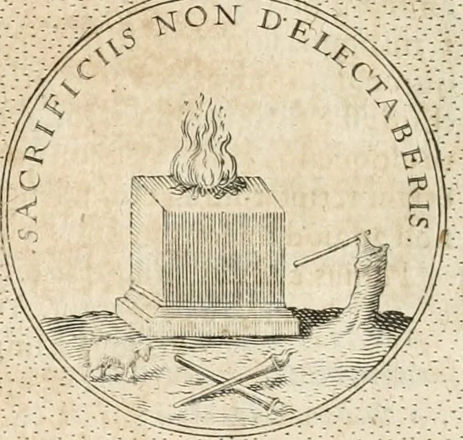 An illustration from Symbola diuina & humana pontificum, imperatorum, regum, 1652, leaf 161