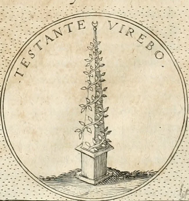 An illustration from Symbola diuina & humana pontificum, imperatorum, regum, 1652, leaf 161