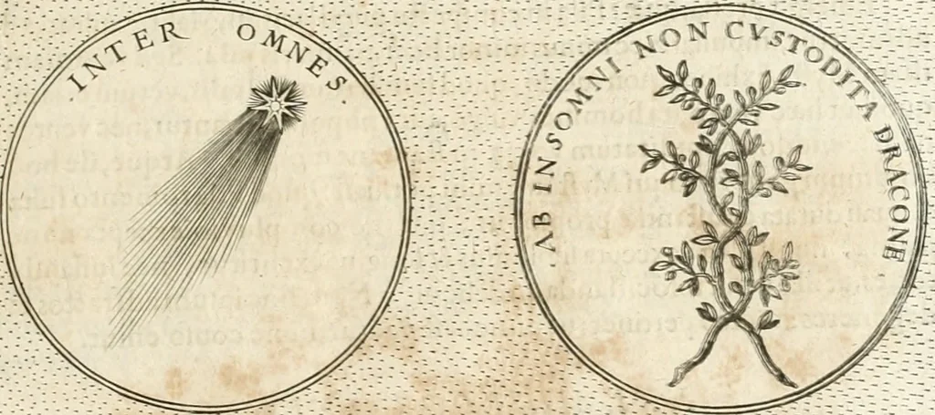 An illustration from Symbola diuina & humana pontificum, imperatorum, regum, 1652, leaf 170