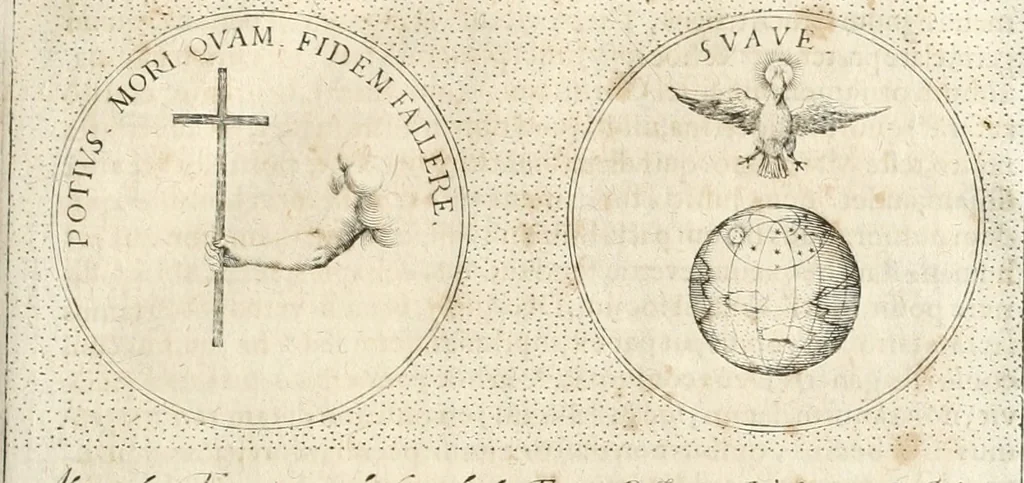 An illustration from Symbola diuina & humana pontificum, imperatorum, regum, 1652, leaf 178