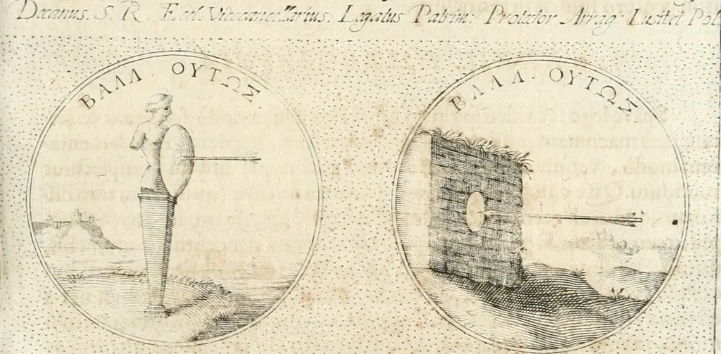 An illustration from Symbola diuina & humana pontificum, imperatorum, regum, 1652, leaf 178