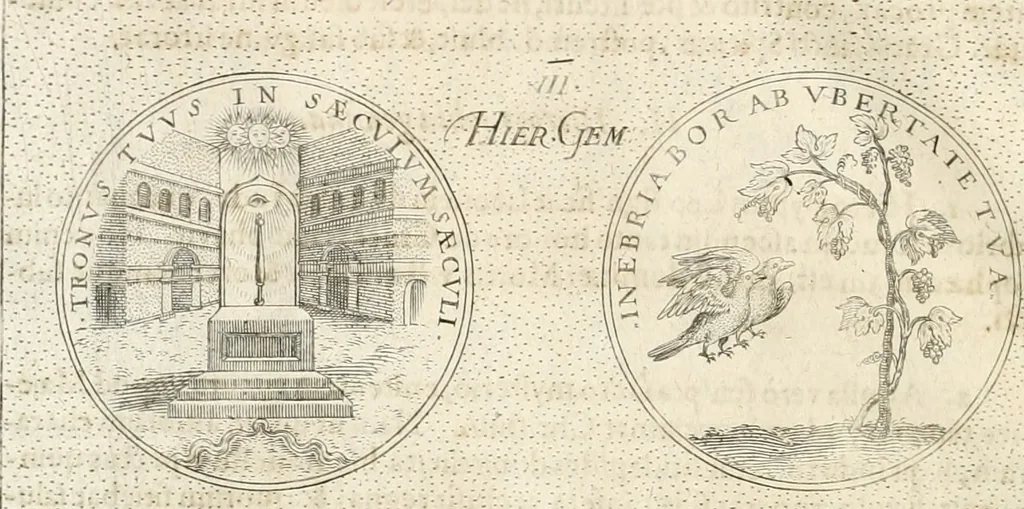 An illustration from Symbola diuina & humana pontificum, imperatorum, regum, 1652, leaf 19