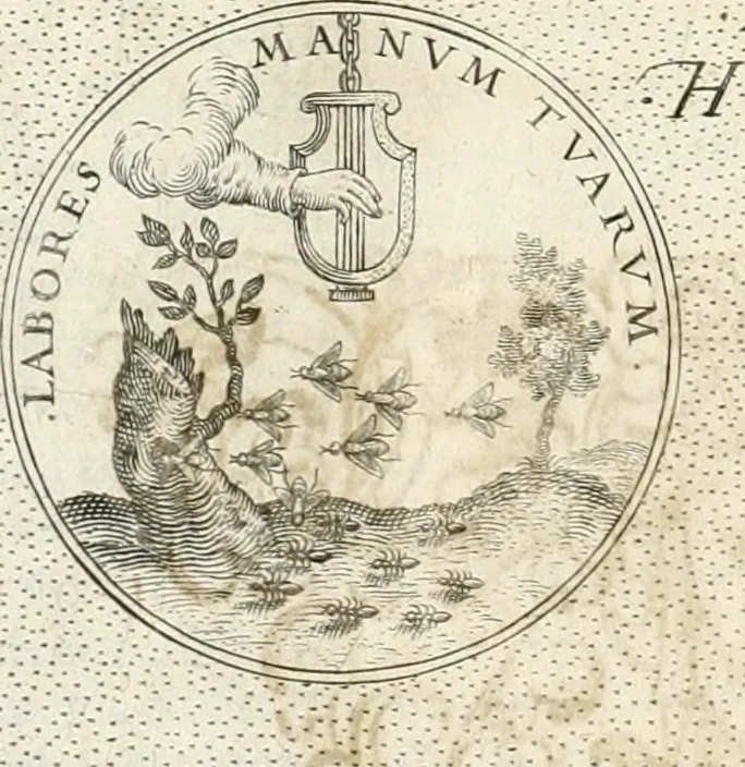 An illustration from Symbola diuina & humana pontificum, imperatorum, regum, 1652, leaf 19