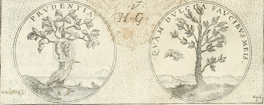 An illustration from Symbola diuina & humana pontificum, imperatorum, regum, 1652, leaf 19