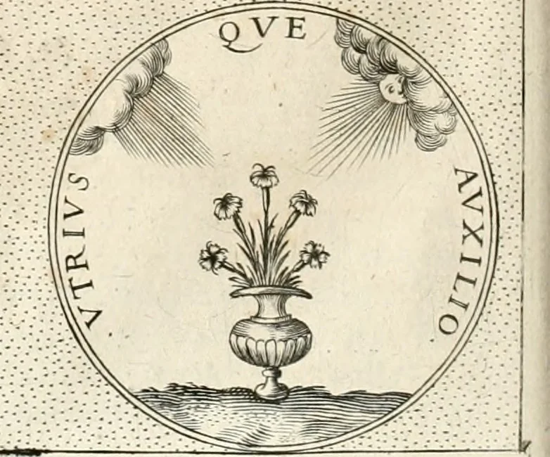 An illustration from Symbola diuina & humana pontificum, imperatorum, regum, 1652, leaf 191