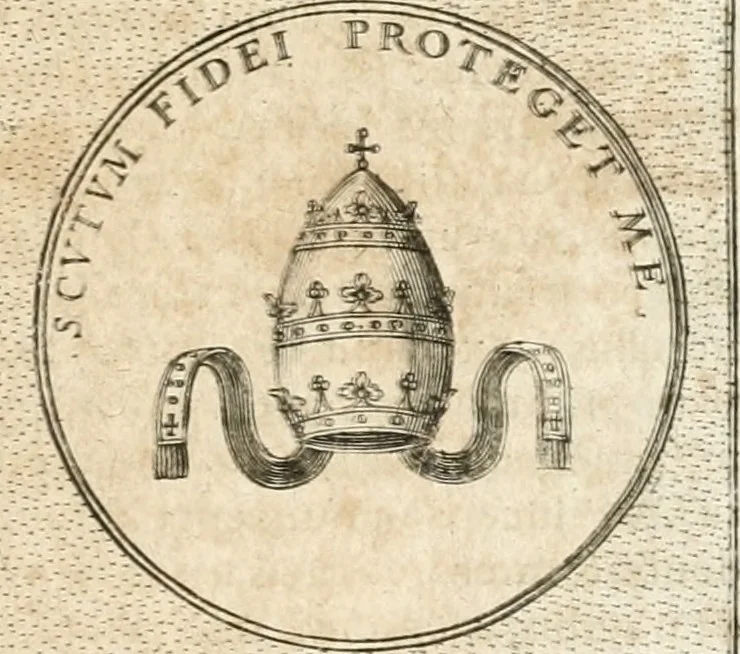 An illustration from Symbola diuina & humana pontificum, imperatorum, regum, 1652, leaf 196