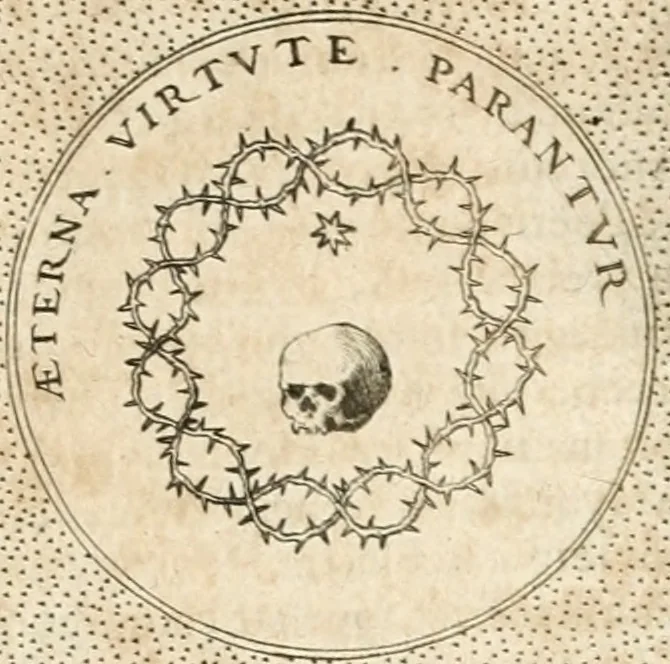 An illustration from Symbola diuina & humana pontificum, imperatorum, regum, 1652, leaf 200