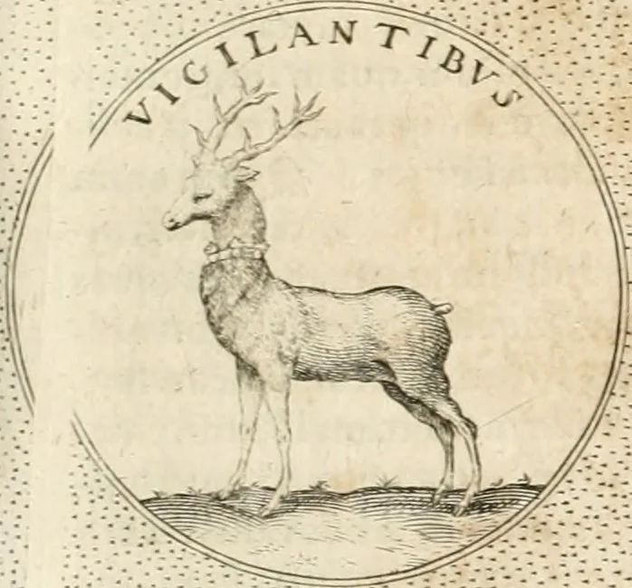 An illustration from Symbola diuina & humana pontificum, imperatorum, regum, 1652, leaf 200