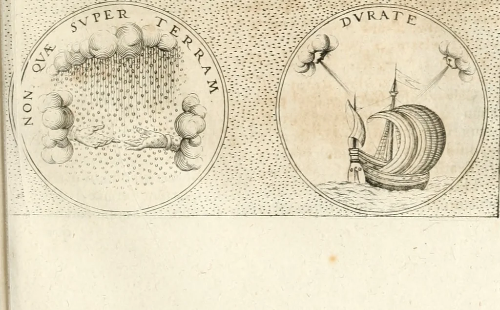 An illustration from Symbola diuina & humana pontificum, imperatorum, regum, 1652, leaf 200