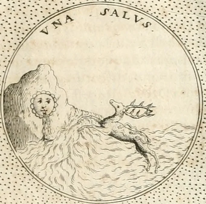 An illustration from Symbola diuina & humana pontificum, imperatorum, regum, 1652, leaf 204
