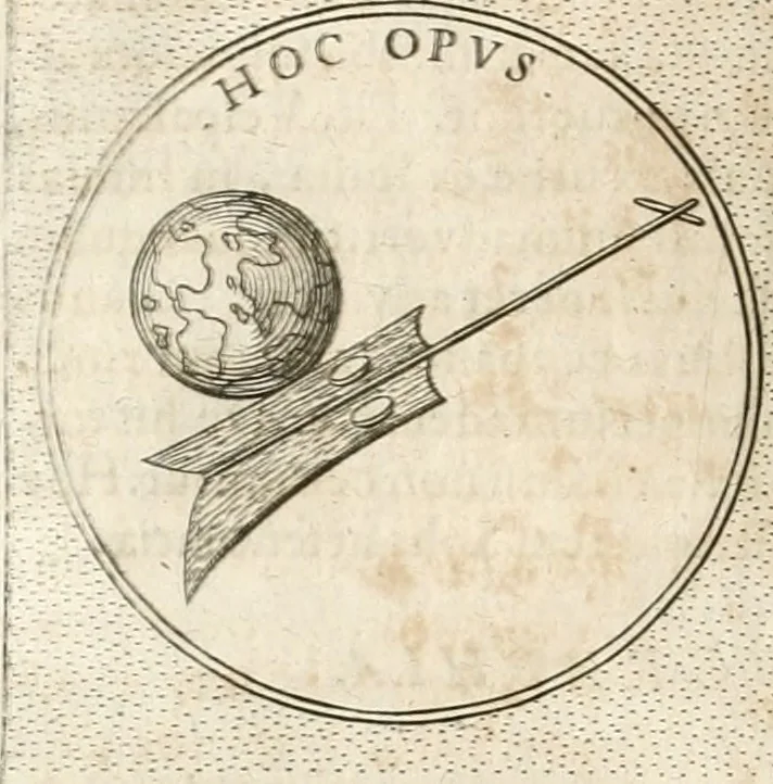 An illustration from Symbola diuina & humana pontificum, imperatorum, regum, 1652, leaf 215