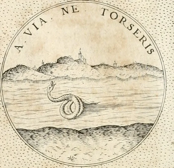 An illustration from Symbola diuina & humana pontificum, imperatorum, regum, 1652, leaf 219