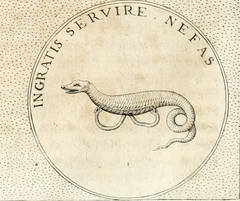 An illustration from Symbola diuina & humana pontificum, imperatorum, regum, 1652, leaf 219