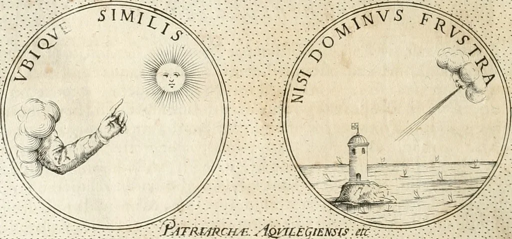An illustration from Symbola diuina & humana pontificum, imperatorum, regum, 1652, leaf 229