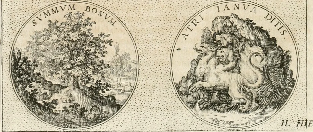 An illustration from Symbola diuina & humana pontificum, imperatorum, regum, 1652, leaf 233