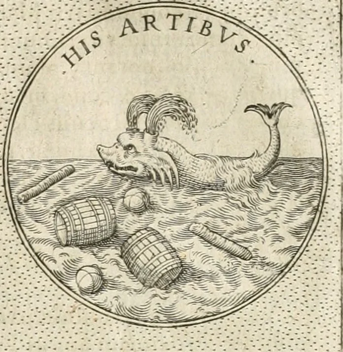 An illustration from Symbola diuina & humana pontificum, imperatorum, regum, 1652, leaf 243
