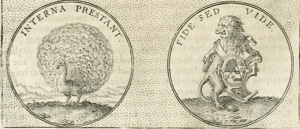 An illustration from Symbola diuina & humana pontificum, imperatorum, regum, 1652, leaf 243