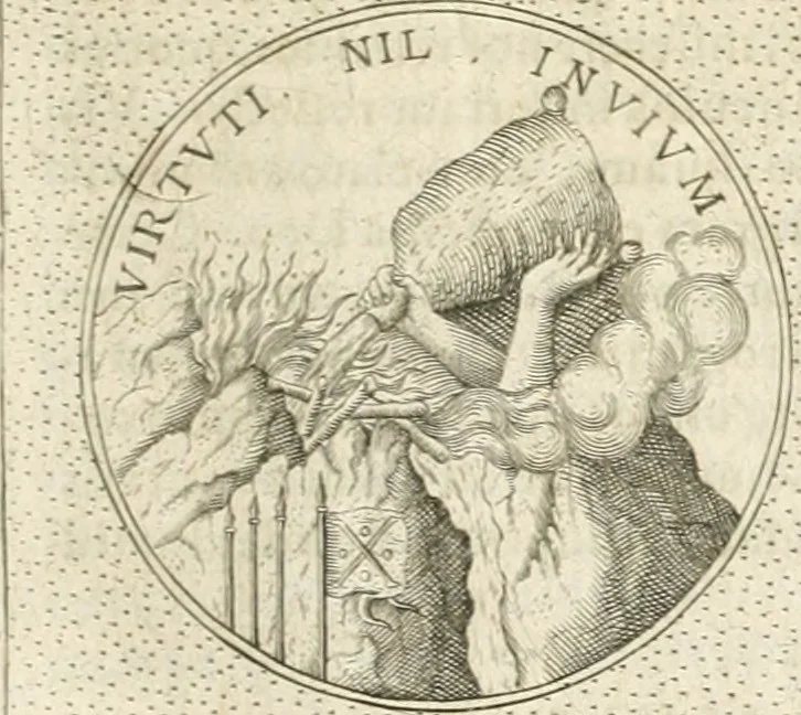 An illustration from Symbola diuina & humana pontificum, imperatorum, regum, 1652, leaf 246