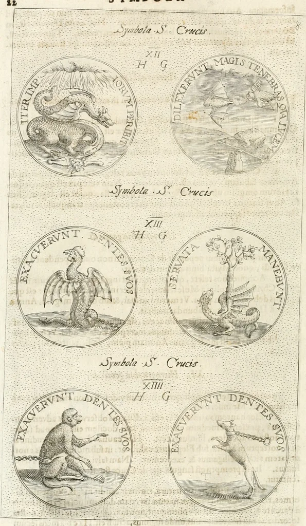 An illustration from Symbola diuina & humana pontificum, imperatorum, regum, 1652, leaf 25