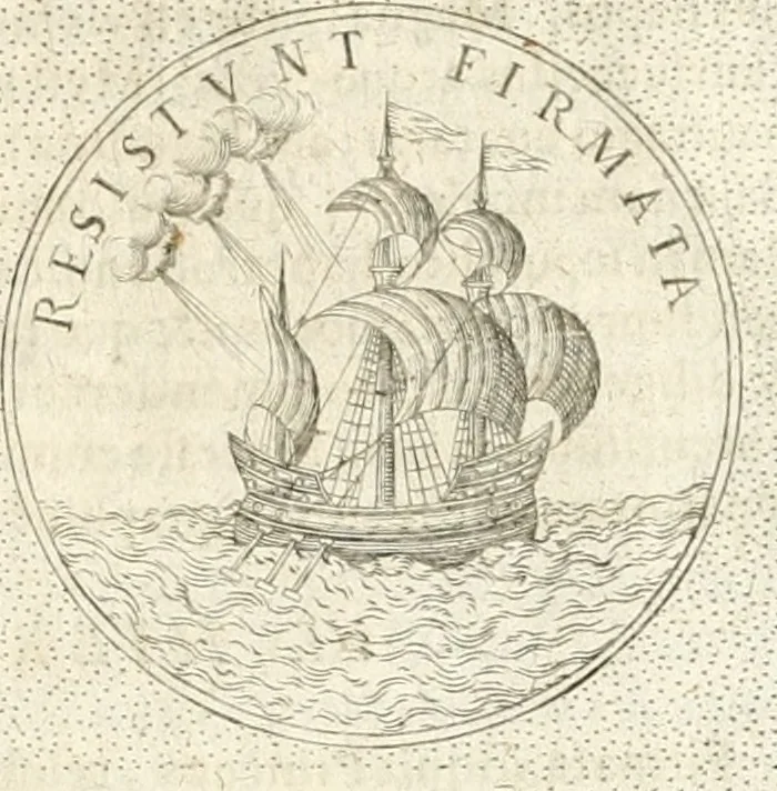 An illustration from Symbola diuina & humana pontificum, imperatorum, regum, 1652, leaf 250