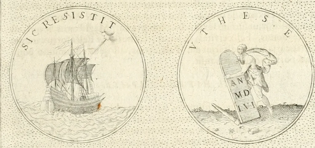 An illustration from Symbola diuina & humana pontificum, imperatorum, regum, 1652, leaf 250