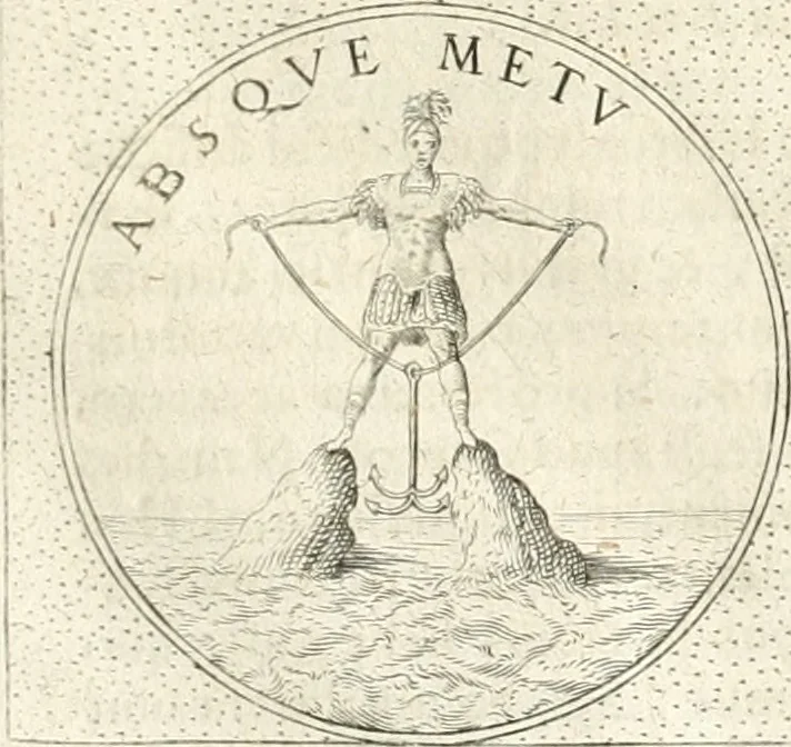 An illustration from Symbola diuina & humana pontificum, imperatorum, regum, 1652, leaf 250