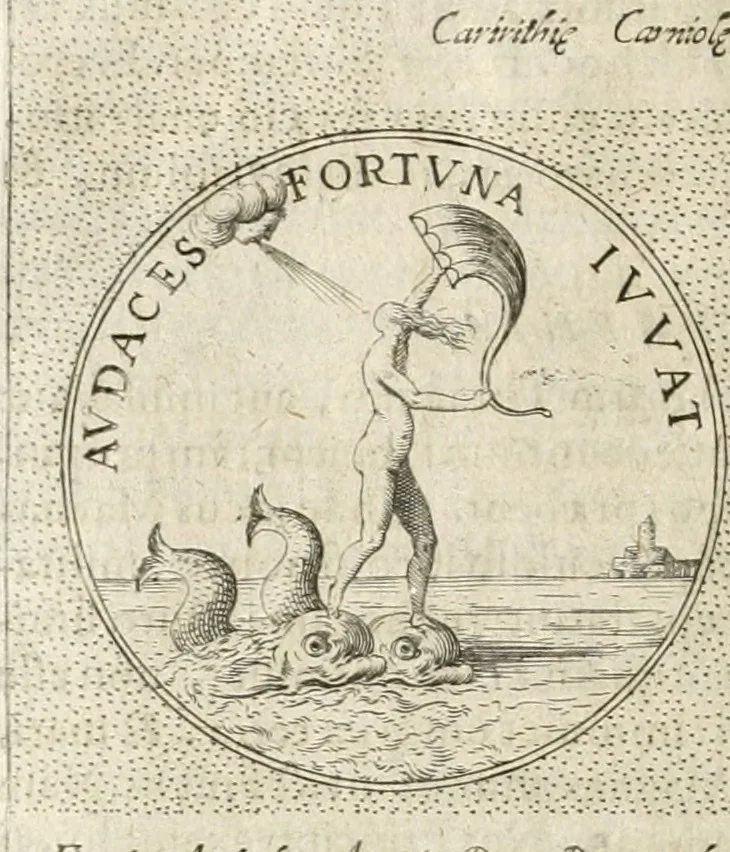 An illustration from Symbola diuina & humana pontificum, imperatorum, regum, 1652, leaf 253