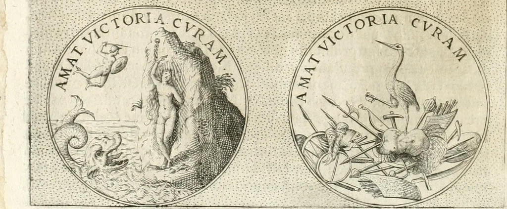 An illustration from Symbola diuina & humana pontificum, imperatorum, regum, 1652, leaf 253