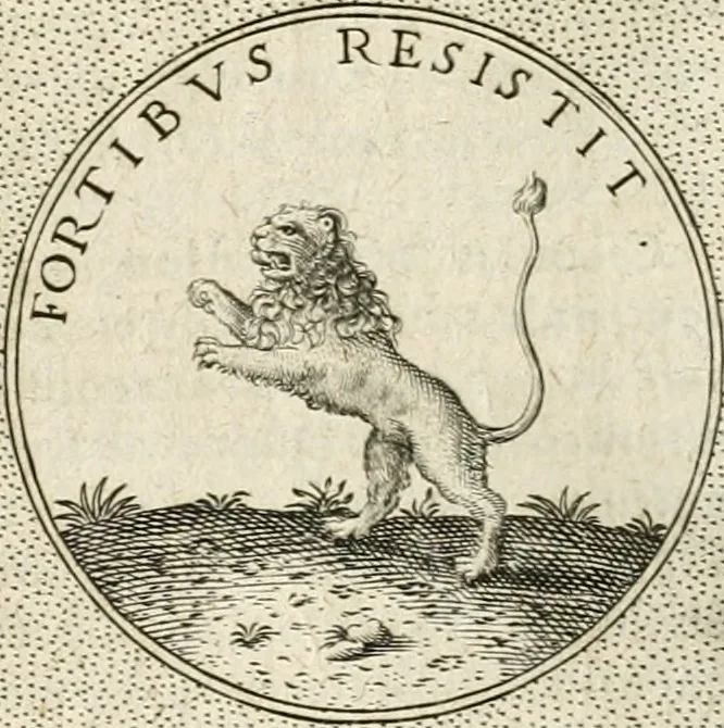 An illustration from Symbola diuina & humana pontificum, imperatorum, regum, 1652, leaf 257