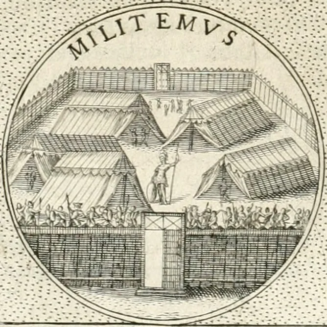 An illustration from Symbola diuina & humana pontificum, imperatorum, regum, 1652, leaf 257