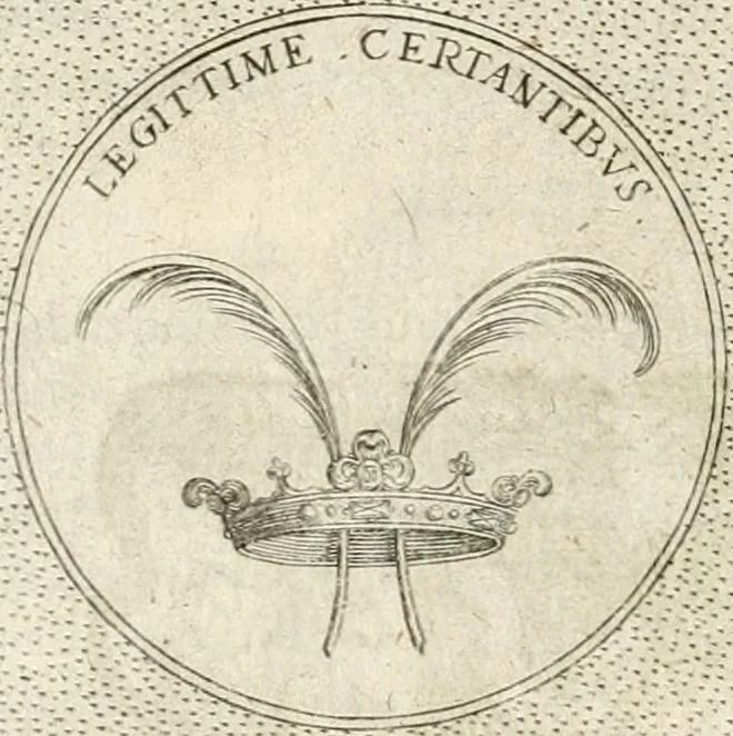 An illustration from Symbola diuina & humana pontificum, imperatorum, regum, 1652, leaf 261