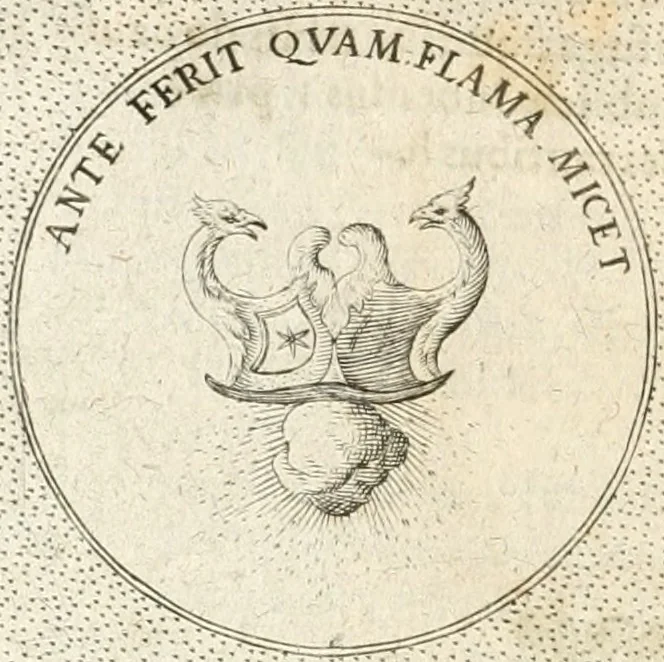 An illustration from Symbola diuina & humana pontificum, imperatorum, regum, 1652, leaf 265