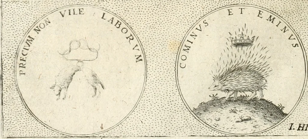 An illustration from Symbola diuina & humana pontificum, imperatorum, regum, 1652, leaf 265