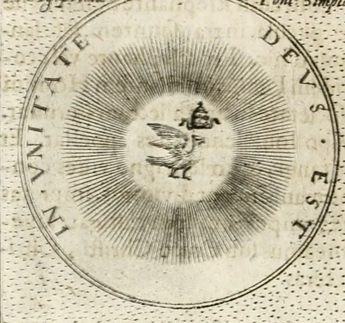 An illustration from Symbola diuina & humana pontificum, imperatorum, regum, 1652, leaf 27